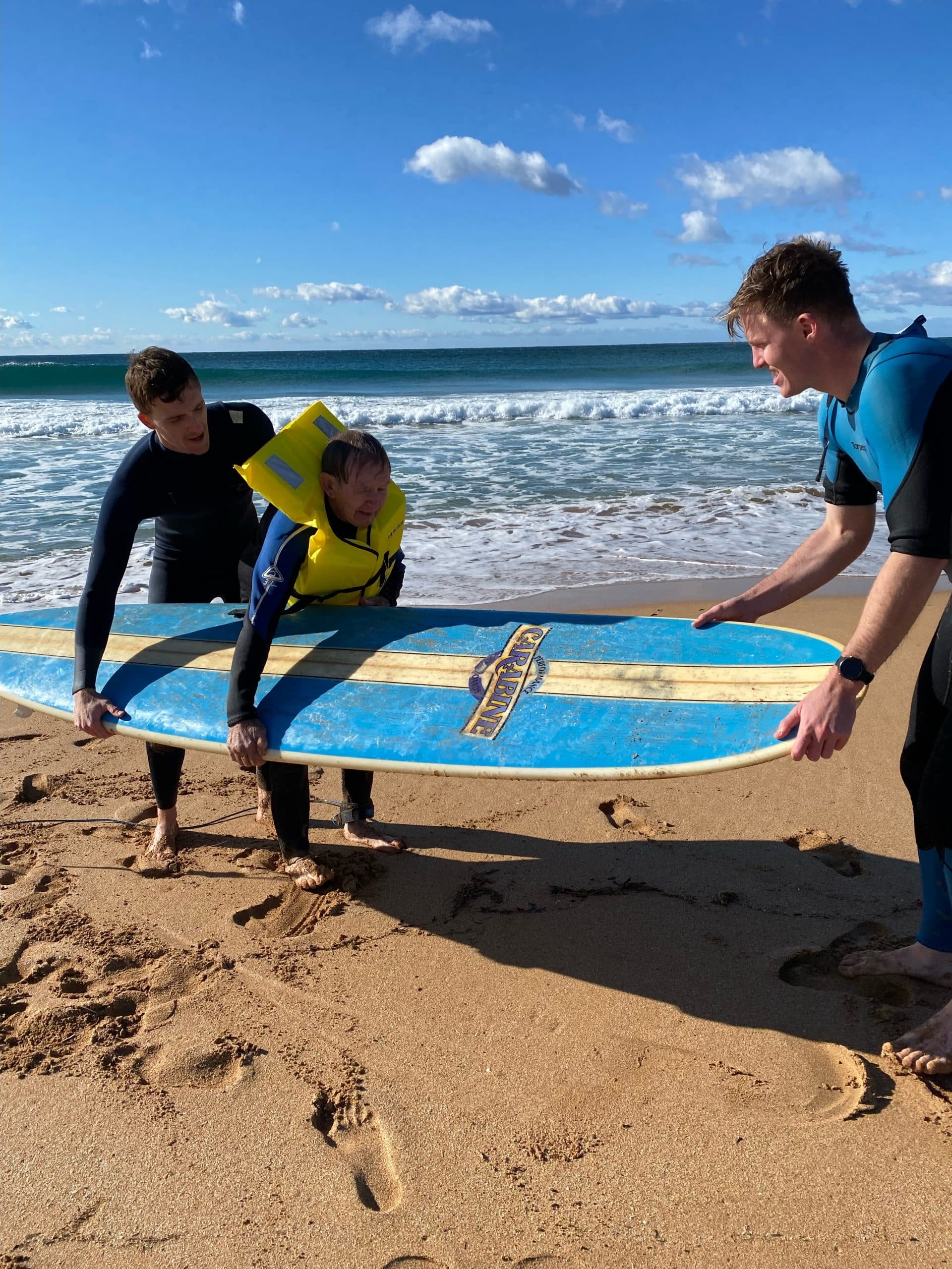 Blue Haven helps Doug return to his surfing passion
